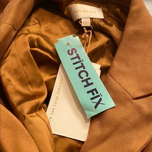 SKIES ARE BLUE Boyfriend Oversized Blazer - L - Picture 11 of 13